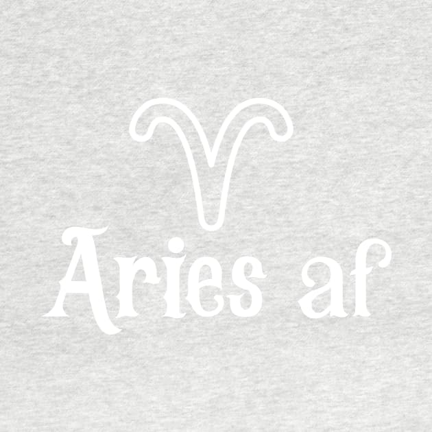 aries af / Aries Symbol Made of CLOR / Aries  / by TeeAMS